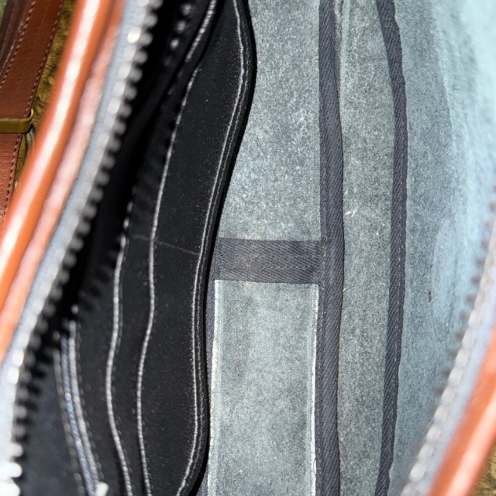 Dooney & Bourke Black Pebbled Leather Crescent Sac Bag - Picture 9 of 13